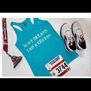 In my dreams I run like a Kenyan tank